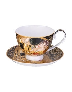 Чашка с блюдцем Lefard Поцелуй / 104-1013