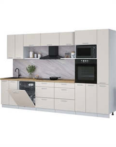 Кухонный гарнитур Интерлиния Мила Лайт 3.3-ПМ1