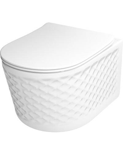 Унитаз подвесной Roxen Vine 530225-01 Rimless Soft Close NC