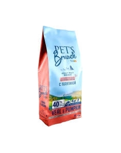 Сухой корм для собак Pet's Brunch Adult Maxi Breeds с телятиной Pet's brunch