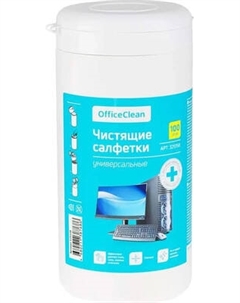 Влажные салфетки OfficeClean Универсальные антибактериальные плотные / 325158 Officeclean