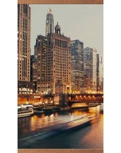 Инфракрасный обогреватель Домашний очаг Ночной город / 756693211-2015