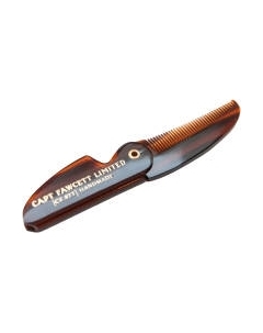 Расческа для бороды Captain Fawcett Folding Pocket Moustache Comb CF.87T Captain fawcett