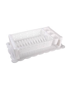 Сушилка для посуды Альтернатива Кружево / М6283