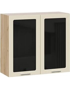 Шкаф навесной для кухни ТриЯ Габриэлла 1ВВ8С с двумя дверьми Трия