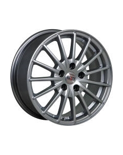 Литой диск Alcasta M60 16x6.5" 5x105мм DIA 56.6мм ET 38мм Graphite