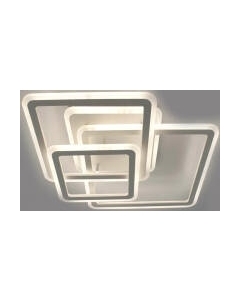 Люстра Estares Sonne 90W 4S-APP-525x525x110-WHITE/WHITE-220-IP20