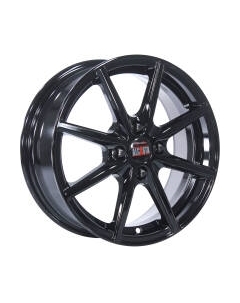 Литой диск Alcasta M63 15x6" 4x100мм DIA 60.1мм ET 46мм Black