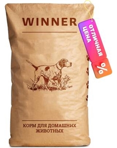 Сухой корм для собак Мираторг Winner с говядиной для средних и крупных пород