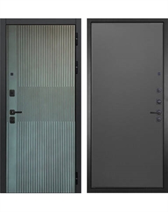 Входная дверь ГРАНИТ Бриони 77 графит нубук Granit