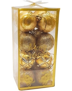 Набор шаров новогодних MONAMI Новогодний Микс / GOLD23-016 Monami