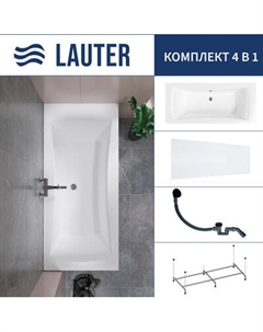 Ванна акриловая Lauter Belgravia 170x75 / 21110170