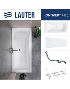 Ванна акриловая Lauter Belgravia 170x75 / 21110170