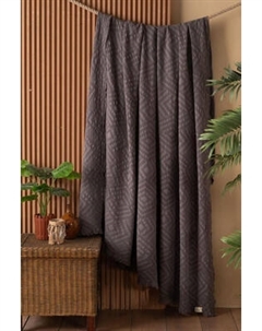 Плед Karven Муслиновый Евро 220x240 / PL027 CARMEN v7/Antrasit