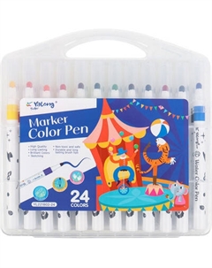 Фломастеры Yalong YL221802-24