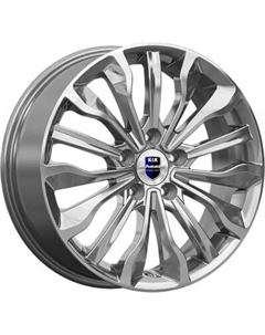 Литой диск K&K Атакама (КС756) 6.5x17 5x108мм DIA 63.35мм ET 50мм Дарк платинум K&k