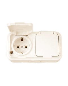 Розетка Bylectrica Пралеска Аква РА16-303