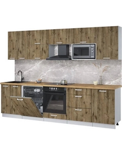 Кухонный гарнитур Интерлиния Мила Лайт 2.9-ПМ2