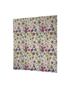 Шторка-занавеска для ванны JoyArty Цветные снежинки / sc_52593 Joyarty