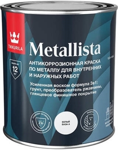 Краска Tikkurila Metallista A По ржавчине