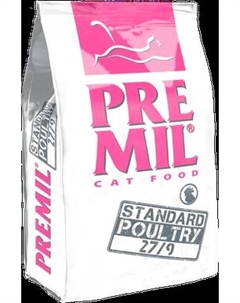 Сухой корм для кошек Premil Standard Poultry premium С курицей