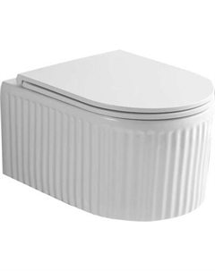 Унитаз подвесной Roxen Royal Matt Rimless Soft Close NC 530200-01