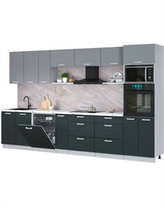 Кухонный гарнитур Интерлиния Мила Лайт 3.5-ПМ1-2