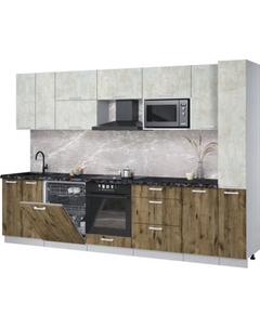 Кухонный гарнитур Интерлиния Мила Лайт 3.1-ПМ2