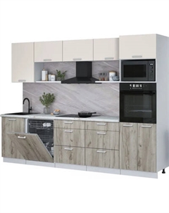 Кухонный гарнитур Интерлиния Мила Лайт 2.9-ПМ1