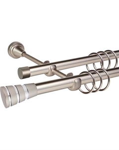 Карниз для штор АС ФОРОС Grace D19Г/19Г + наконечники Пегас Ас форос