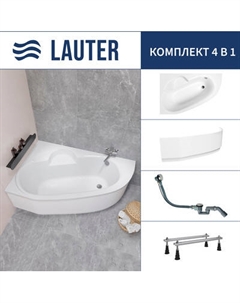 Ванна акриловая Lauter Valencia 150x100 / 2102150L