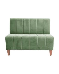 Диван Brioli Руди полоса двухместный