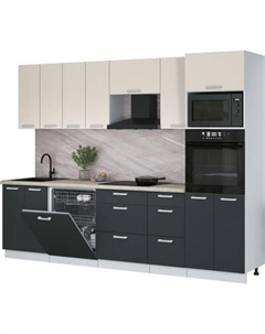 Кухонный гарнитур Интерлиния Мила Лайт 2.8-ПМ1