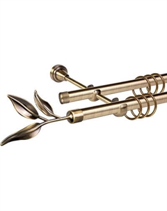 Карниз для штор АС ФОРОС Grace D19Г/19Г + наконечники Лавр Ас форос