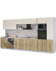 Кухонный гарнитур Интерлиния Мила Лайт 4.0-ПМ1