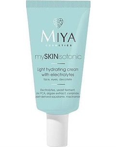 Крем для лица Miya MySkinIsotonic Легкий увлажняющий с электролитами