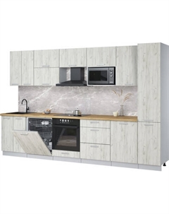 Кухонный гарнитур Интерлиния Мила Лайт 3.3-ПМ2