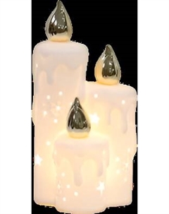 Набор световых фигурок Lefard Свечи с LED-подсветкой 146-2253