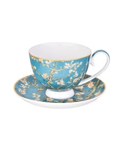 Чашка с блюдцем Lefard Цветущий миндаль / 104-1010