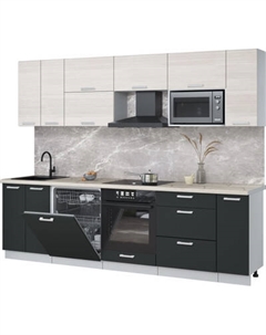 Кухонный гарнитур Интерлиния Мила Лайт 2.7-ПМ2