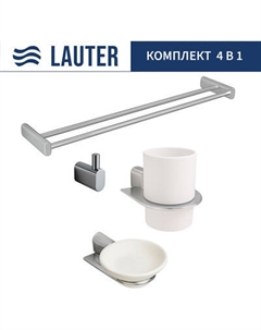 Набор аксессуаров для ванной Lauter 21SH2061 + 21SH2051 + 21SH2091 + 21SH42021