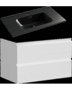 Тумба с умывальником Sancos Folk FL80W + CN7005MB