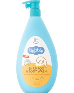 Шампунь-гель детский Bebble Для волос и тела c ромашкой и липой
