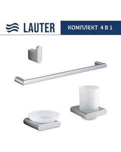 Набор аксессуаров для ванной Lauter 21SH57061 + 21SH57051 + 21SH57091 + 21SH70101