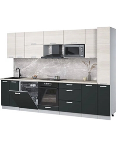 Кухонный гарнитур Интерлиния Мила Лайт 3.1-ПМ2