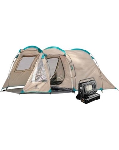 Палатка Coyote Dakota / CL-A08-Sand с обогревателем газовым ZT-202-D