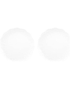Набор тарелок Elan Gallery Снежинки / 540898 Elan gallery