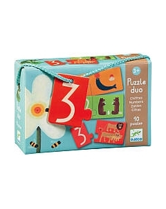 Развивающая игра Djeco Пары-цифры / 08151
