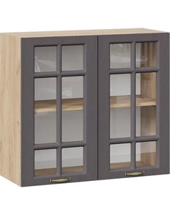 Шкаф навесной для кухни ТриЯ Лина 1ВВ8С с двумя дверьми Трия