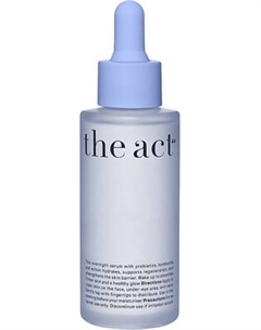 Сыворотка для лица The Act Питательная Nourishing Overnight Face Serum The act
